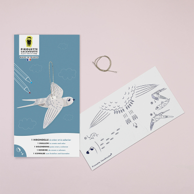 Mini kit créatif hirondelle