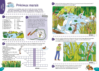 Mon cahier de jeux au fil de l'eau