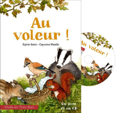 Au voleur ! - Livre + CD Audio