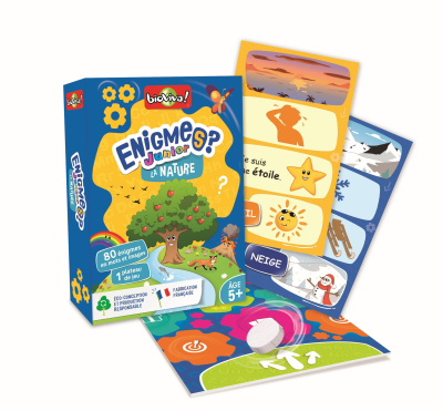 Bioviva Enigmes - Città E Paesi, Gioco Da Tavolo Per Bambini Da 9 Anni, 2-6 Giocatori, Prodotto In Francia, Divertente Ed Educativo