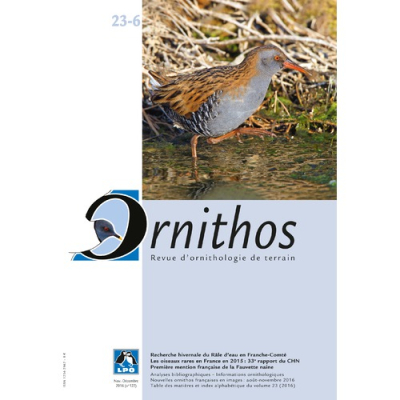 Ornithos N°23/6, Novembre-Décembre 2016