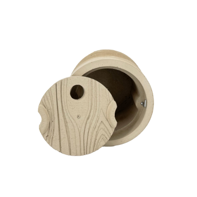 Nichoir cylindrique à encastrer 32mm pour mésanges