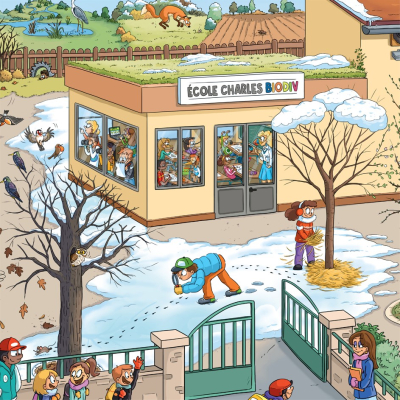 La Frise des Saisons – La Nature à l’École