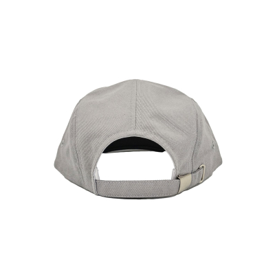 Casquette LPO coton recyclé gris clair motifs macareux