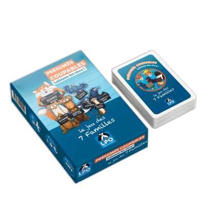 Jeu de 7 familles LPO - Présumés coupables