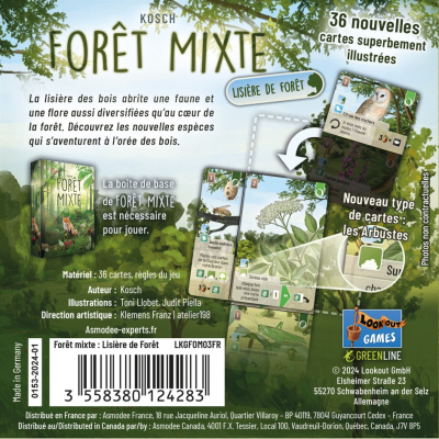 Forêt mixte - Extension Lisière de forêt