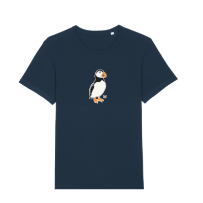 Tee-shirt LPO bleu marine Macareux XL