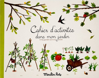 Cahier d'activités dans mon jardin