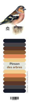 Marque-page LPO Plumes Pinson des arbres