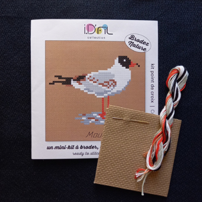 Kit broderie Mouette rieuse