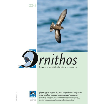 Ornithos N°22/5, Septembre-Octobre 2015