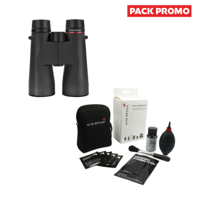 Jumelles Kite Petrel II 10x50 + Kit de nettoyage