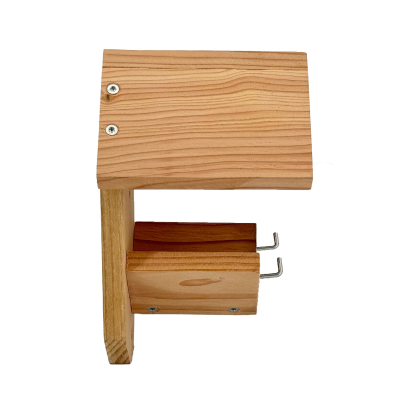 Mangeoire LPO pour pots de nourrissage