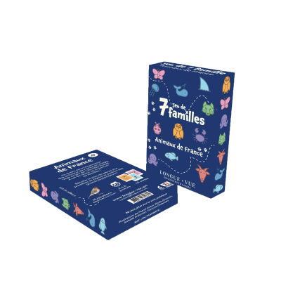 Jeu de 7 familles Animaux de France