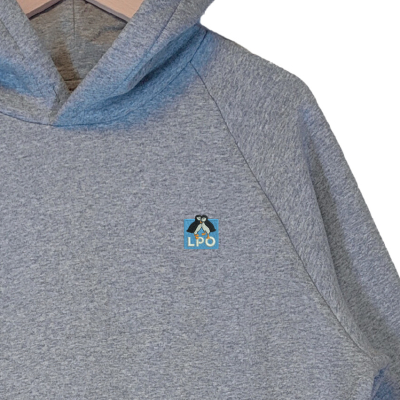 Sweat capuche LPO gris XXXL