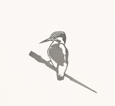 Martin-pêcheur d'Europe en métal Metalbird