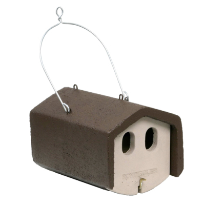 Porte de rechange Nichoir Schwegler 1N, Double Trou 30 x 50 mm