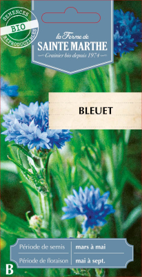 Graines Bio Centaurée Bleuet 