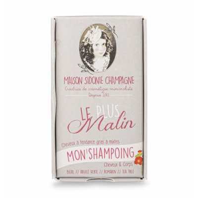 Savon bio corps et cheveux gras 100g