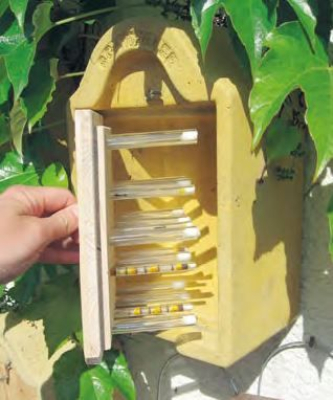 Ruche à insectes auxiliaires Schwegler