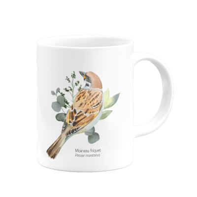 Mug LPO Moineau friquet
