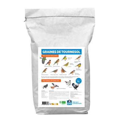 Graines de tournesol noir bio 5 kg