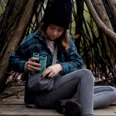 Jumelles Swarovski My Junior 7x28 bleu glacier