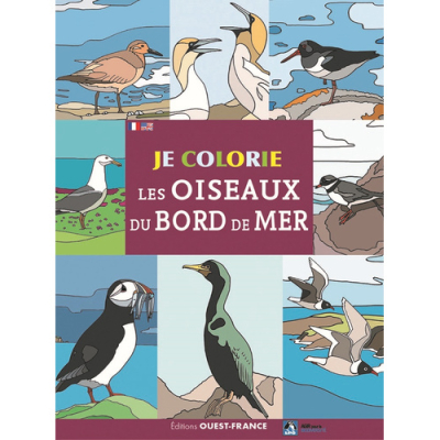 Je colorie les oiseaux du bord de mer, nouvelle édition