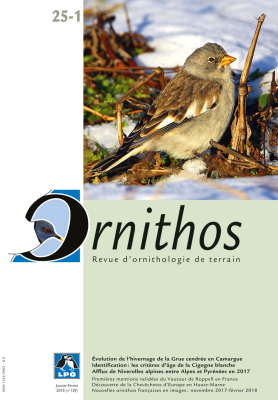 Ornithos N°25/1, Janvier-Février 2018
