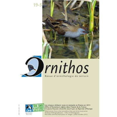 Ornithos N°19/5, Septembre-Octobre 2012