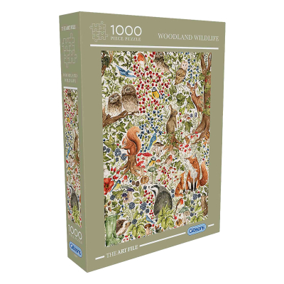 Puzzle 1000 pièces - Faune des forêts
