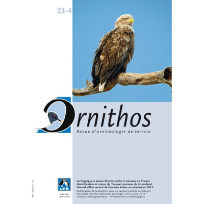 Ornithos N°23/4, Juillet-Août 2016