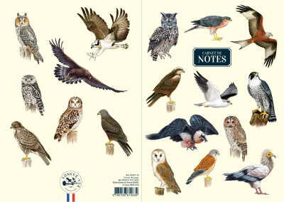 Carnet de notes A5 - Rapaces