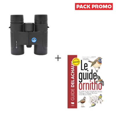 Jumelles LPO Arctica ED 8x32 + Le guide Ornitho