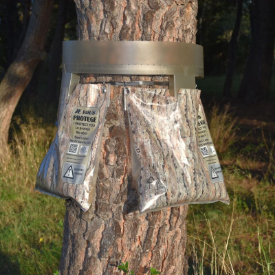 Double descente Écopiège® (sac + tube)