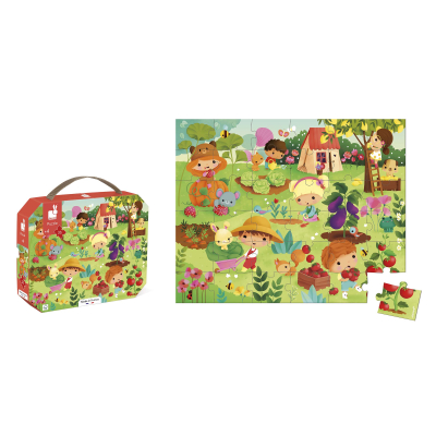 Puzzle 36 pièces - Mon Jardin Potager