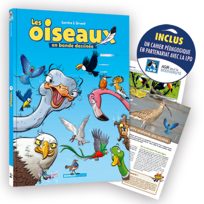 Les oiseaux en BD - Tome 1