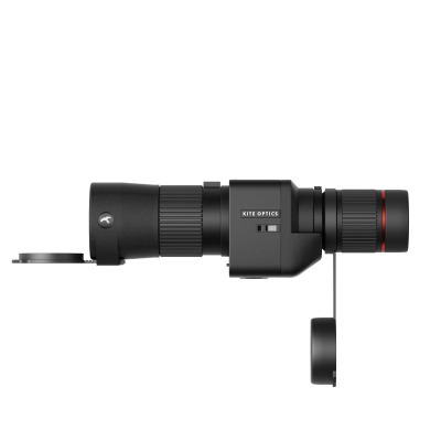 Longue-vue stabilisée Kite APC 60 ED + oculaire + Kit de nettoyage Kite