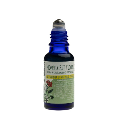 Mon secret floral - Roll-on bio aux huiles essentielles