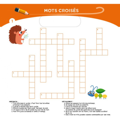 Animaux du jardin, jeux pour petites mains