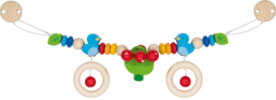 Chaîne de poussette avec clips oiseaux