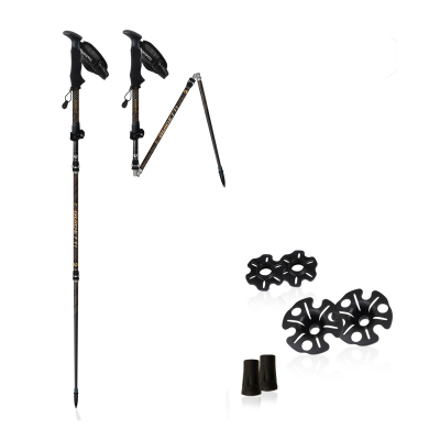 Bâtons de randonnée Flashlock® Carbone Aluminium MK2