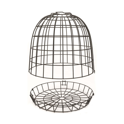 Cage de protection pour mangeoires silos