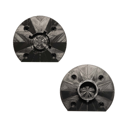 Clips Universel LPO à visser Male et Femelle - Gris