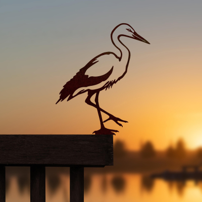 Metalbird Cigogne Blanche