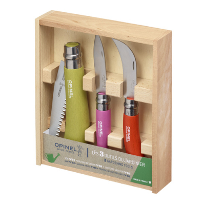 Coffret Opinel 3 Outils de jardin