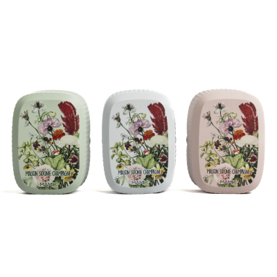 Boite à savons recyclée - Rose