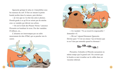 Le club des Plumes Vertes - Mission Forêt