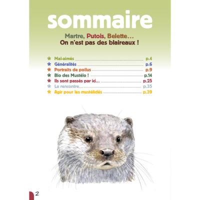 Cahier technique Martre, Putois, Belette