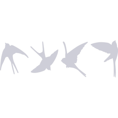 Electrostatiques LPO Anticollisions Hirondelles - Lot de 4